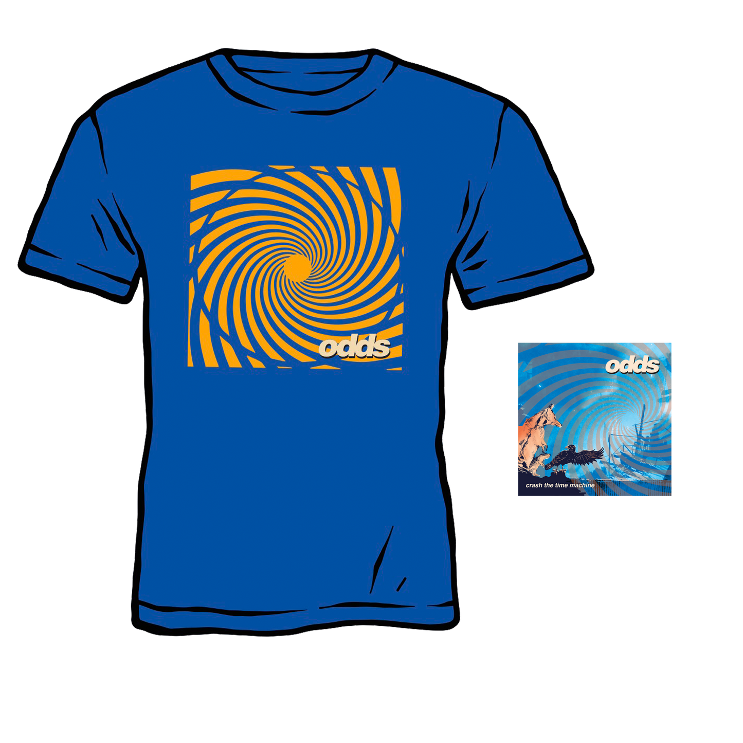 CD and shirt bundle