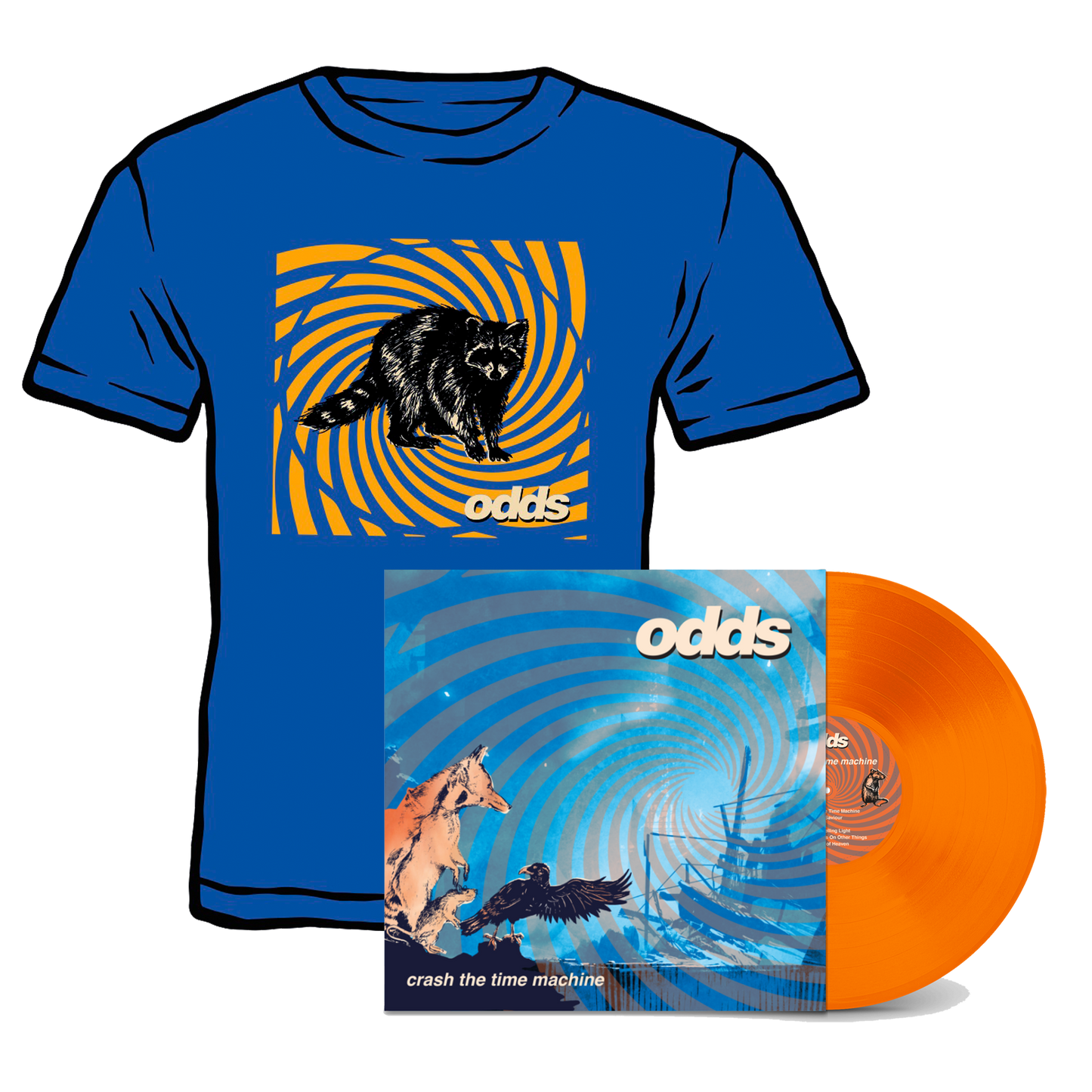 Vinyl and shirt bundle