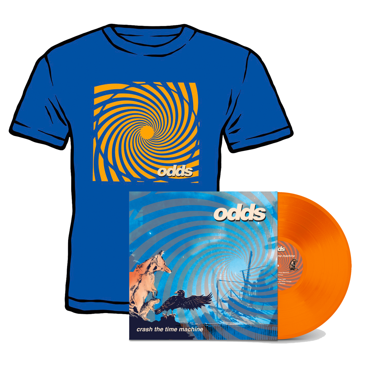 Vinyl and shirt bundle