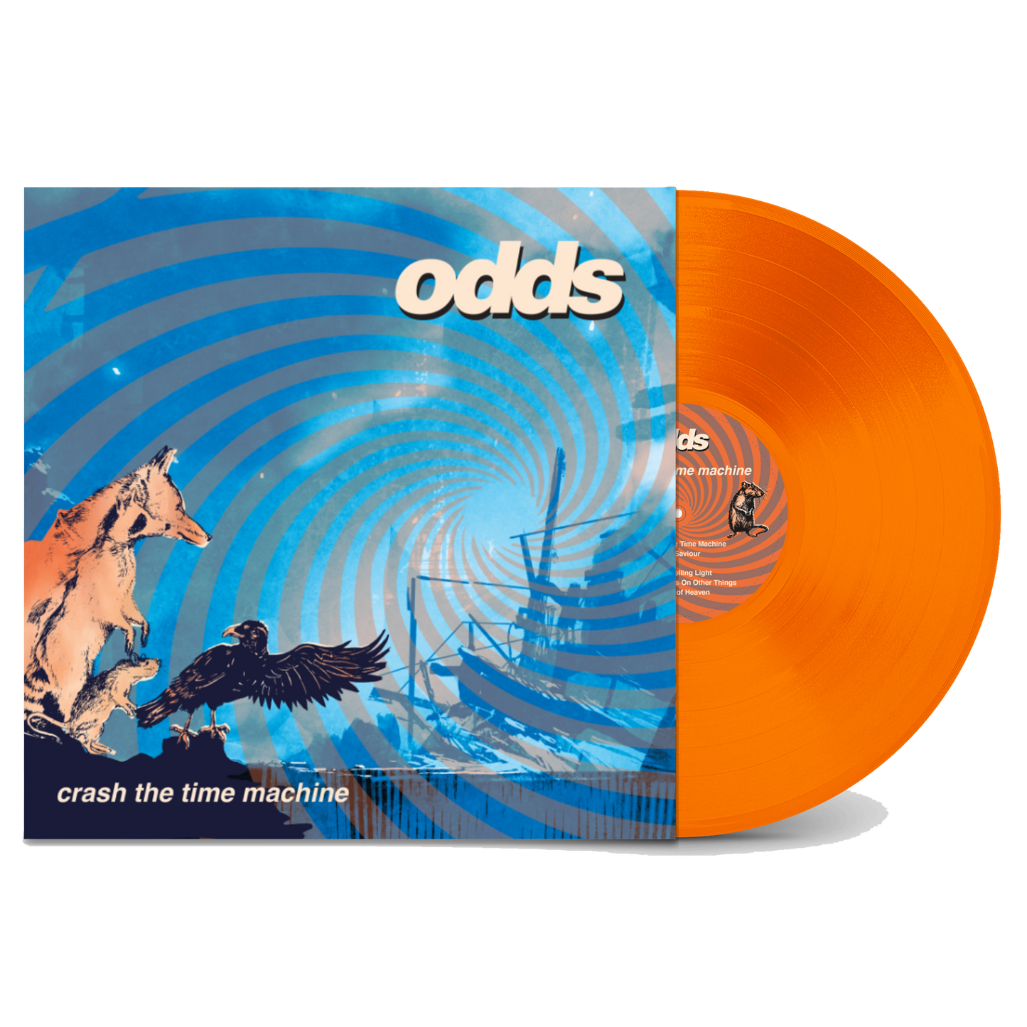 Crash The Time Machine Vinyl